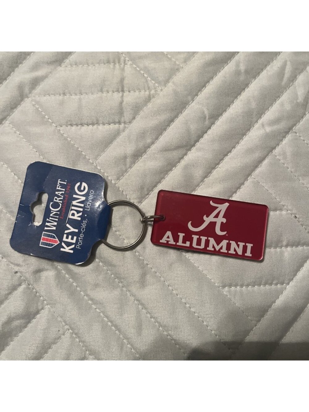University of Alabama Alumni New with Tags Keychain Crimson Tide WinCraft